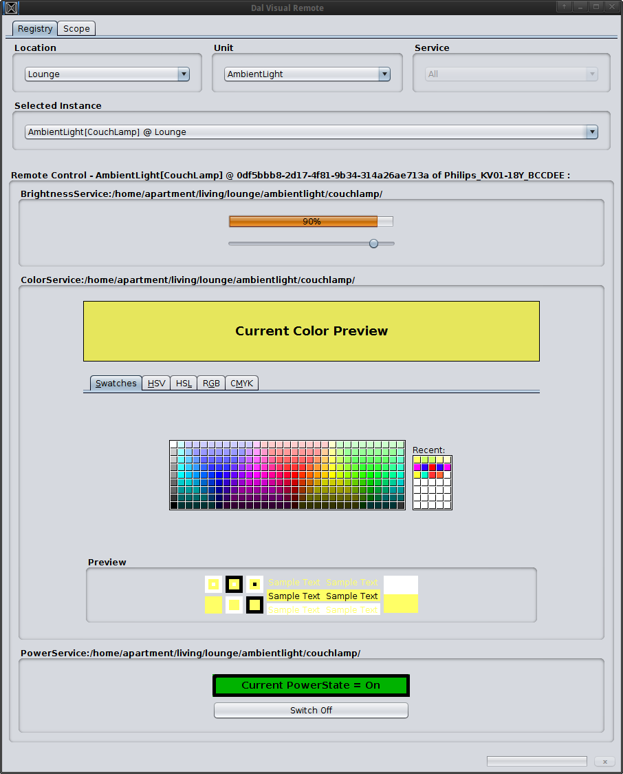 Control Example Off